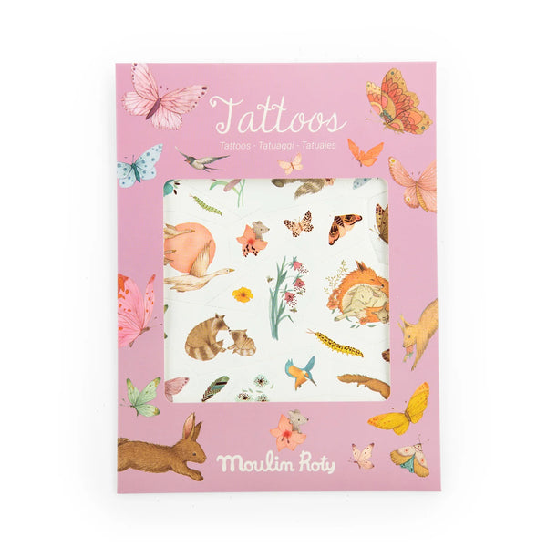 Moulin Roty Around The World Temporary Tattoos
