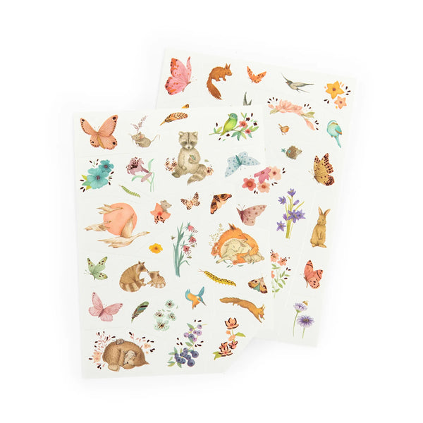 Moulin Roty Around The World Temporary Tattoos