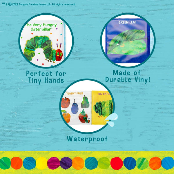 Eric Carle's the Very Hungry Caterpillar Vinyl Bath Book
