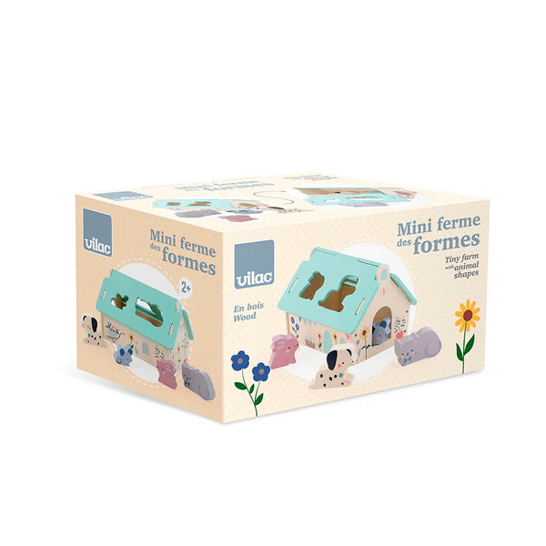 Vilac: Tiny House Shape Sorter - by Sarah Betz