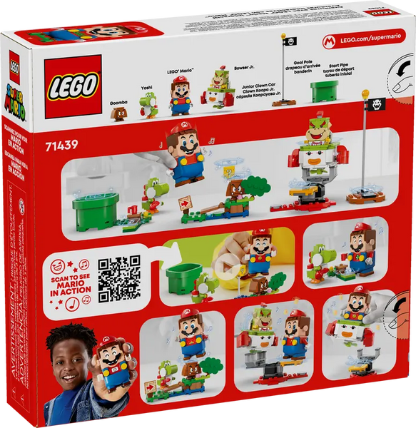 Lego: Super Mario Adventures with Interactive Lego Mario - Ages 6+