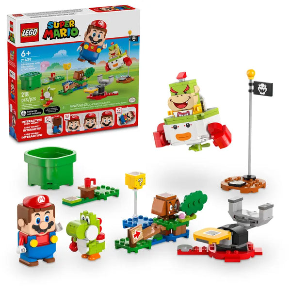 Lego: Super Mario Adventures with Interactive Lego Mario - Ages 6+