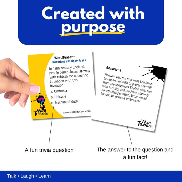 Word Teasers Large: Inventions and Wacky Ideas - Ages 10+