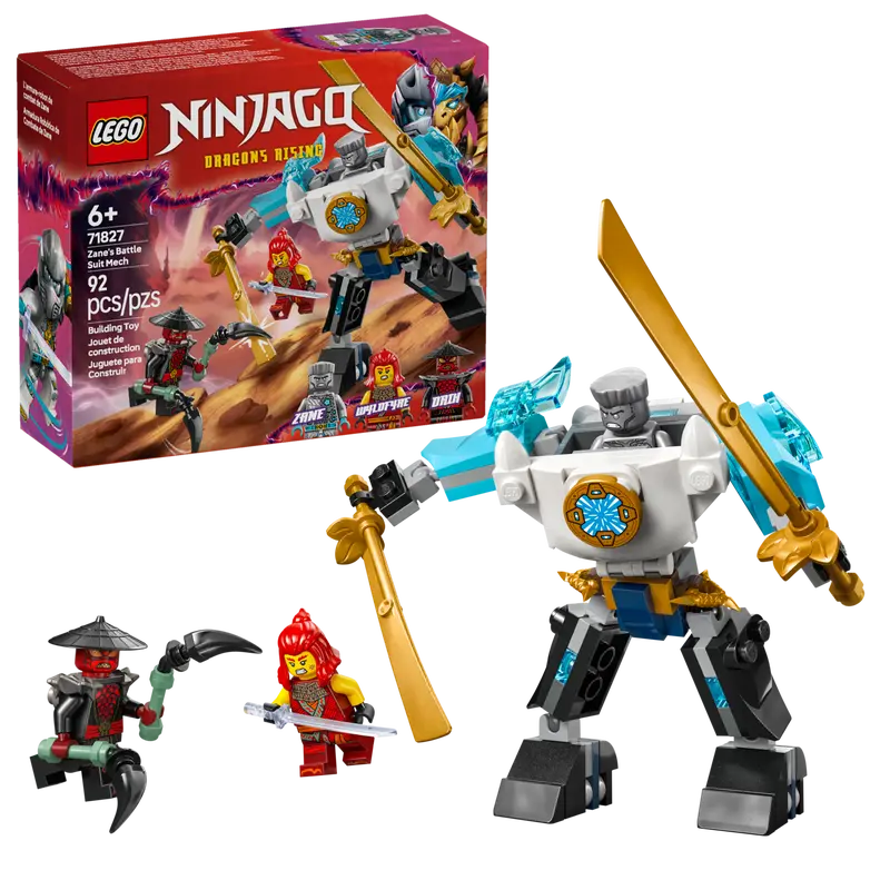 Lego: Ninjago Zane's Battle Suit Mech - Ages 6+