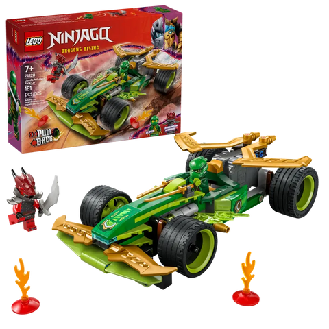 Lego: Ninjago Lloyd's Pull-Back Race Car - Ages 7+