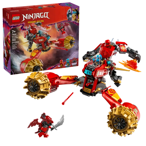 Lego: Ninjago Kai's Mech Storm Rider - Ages 7+