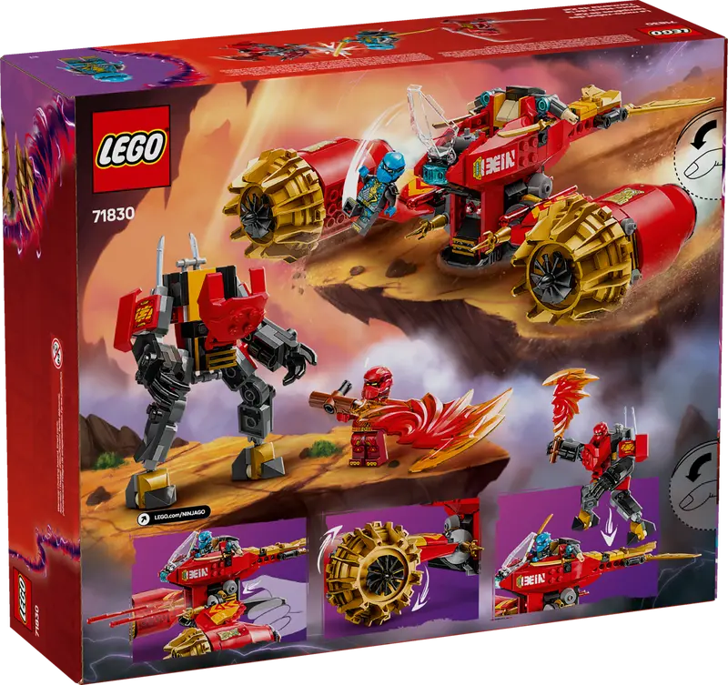 Lego: Ninjago Kai's Mech Storm Rider - Ages 7+ – Playful Minds
