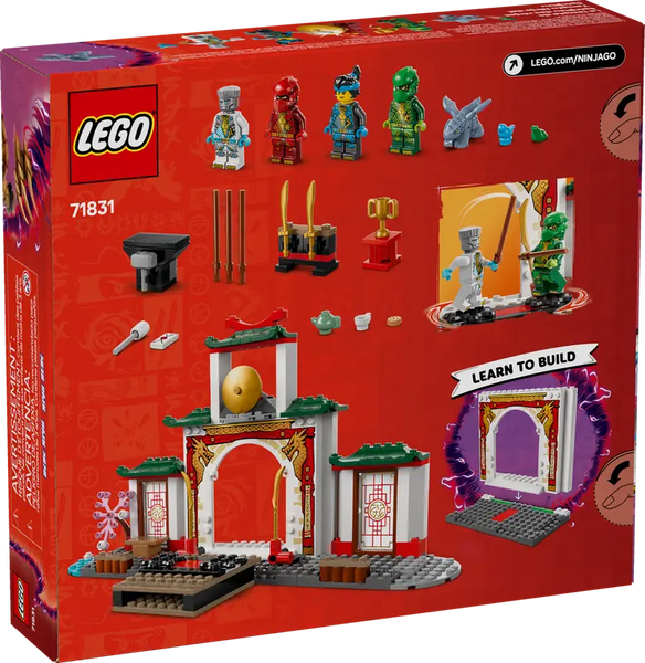 Lego: Ninjago Ninja Spinjitzu Temple - Ages 4+