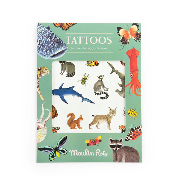 Moulin Roty World Adventure Temporary Tattoos