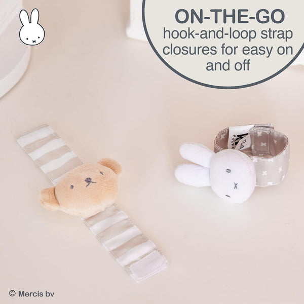 Miffy Baby Wrist Rattle Set