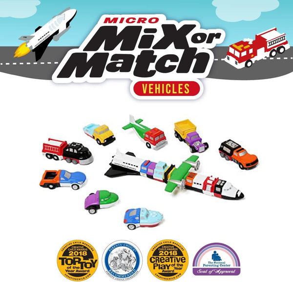 Micro Mix or Match: Vehicles Deluxe 1 - Ages 3+