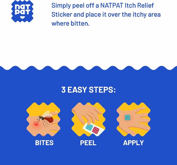 NatPat: Magic Patch Itch Relief Stickers - Ages 0+