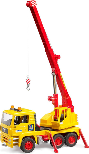 Bruder: MAN TGA Crane Truck 50th Anniversary - Ages 3+