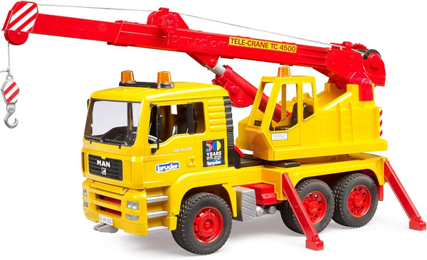 Bruder: MAN TGA Crane Truck 50th Anniversary - Ages 3+
