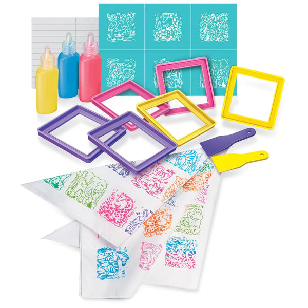 Easy-To-Do Fabric Screen Printing
