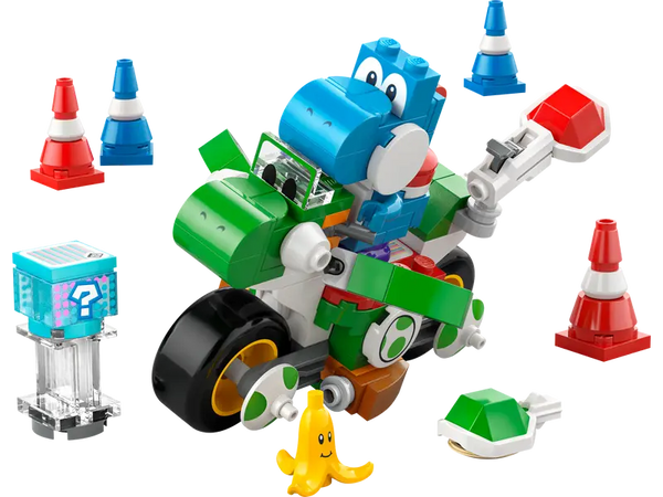 Lego: Super Mario Mario Kart Yoshi Bike - Ages 7+