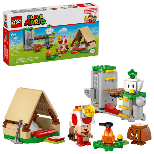 Lego: Super Mario Captain Toad's Camp - Ages 6+