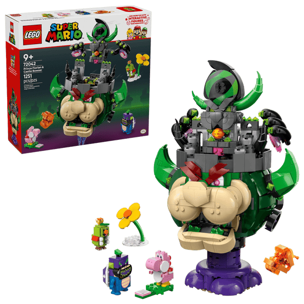 Lego: Super Mario Prince Florian & Castle Bowser - Ages 9+