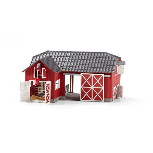 Schleich: Large Farm with Black Angus - Ages 3+