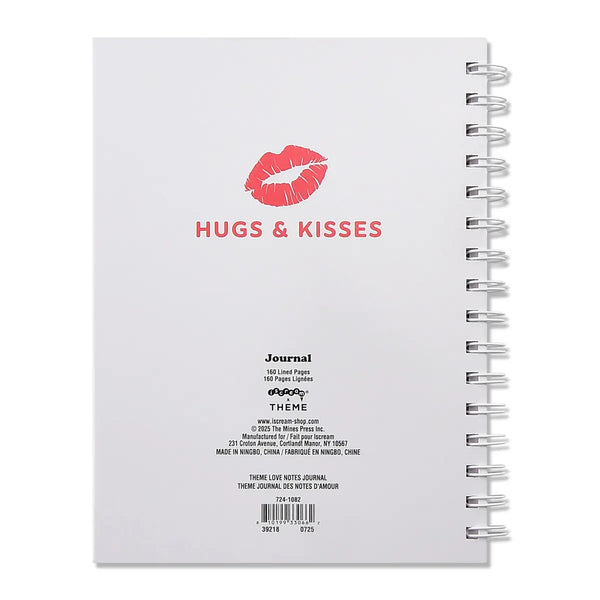 IS: Theme Love Notes Journal - Ages 8+