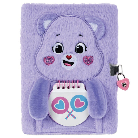 Share Bear Lock and Key Furry Journal - Ages 6+