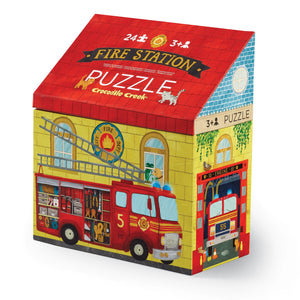 24pc Puzzle: Fire Station - Ages 3+