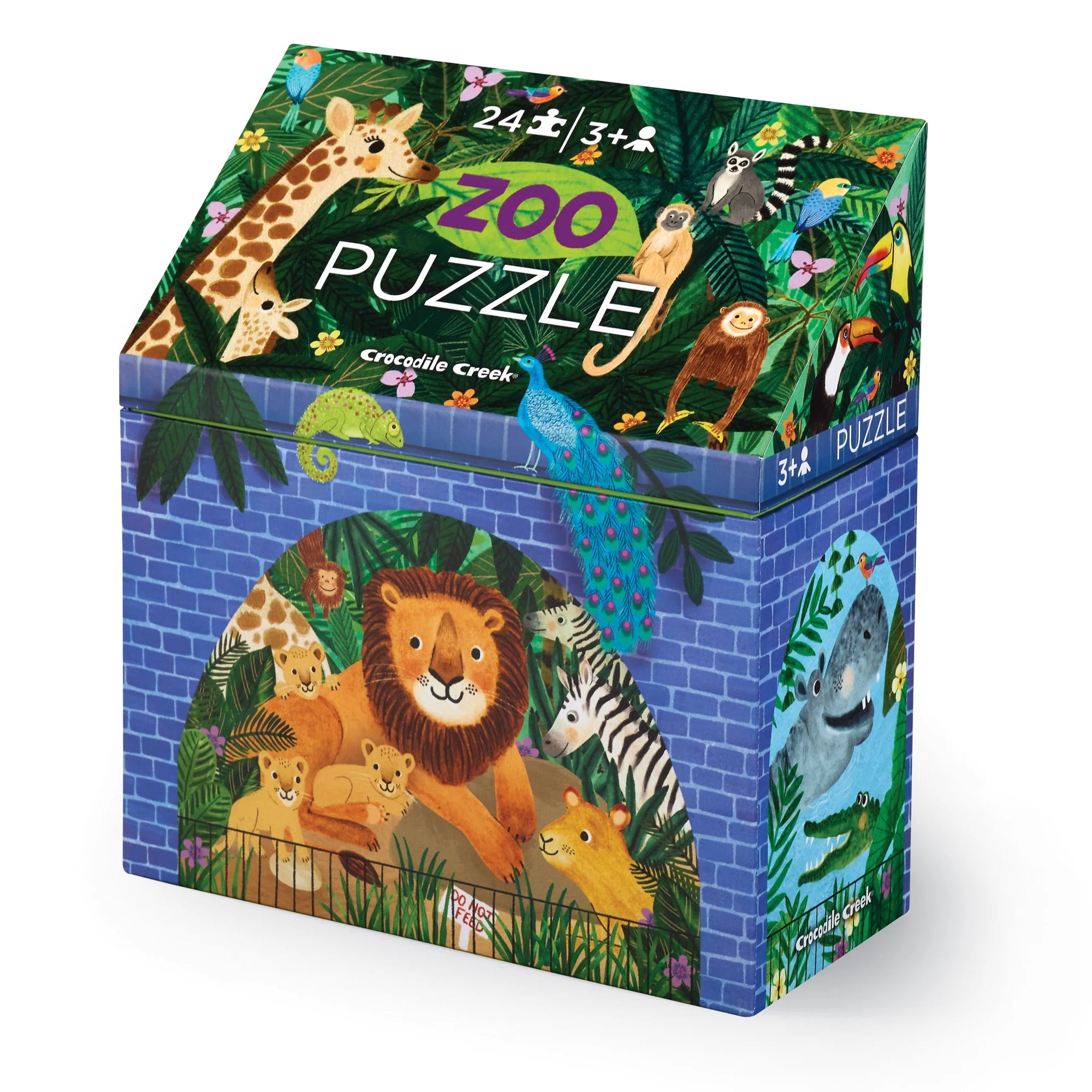 24pc Puzzle: Zoo - Ages 3+