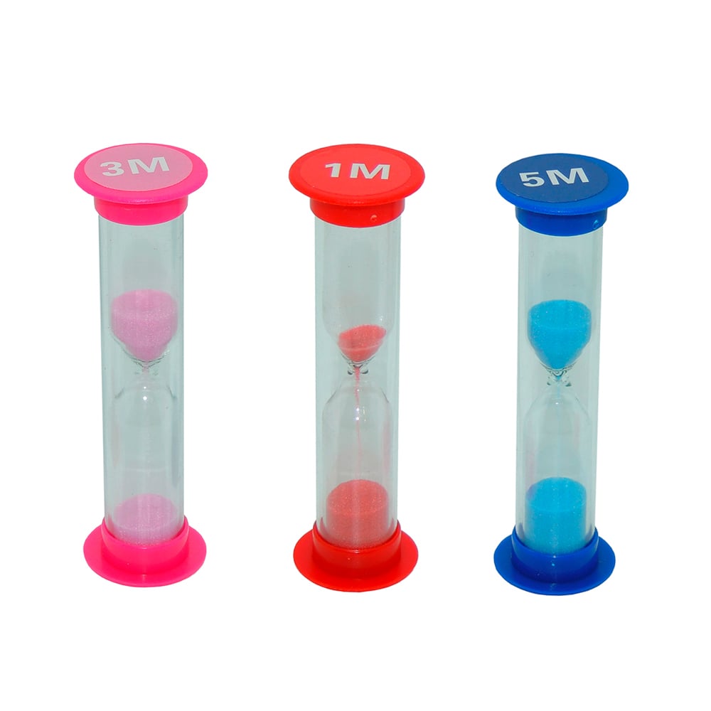 Robiii: Sand Timer (Set of 1, 3, & 5 minute) - Ages 3+