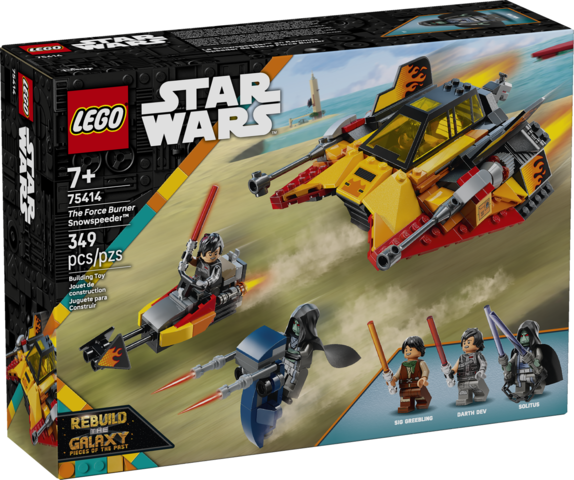 Lego: Star Wars - The Force Burner Snowspeeder - Ages 7+