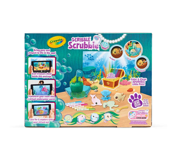 Crayola: Scribble Scrubbie  Ocean Lagoon Tub - Ages 3+