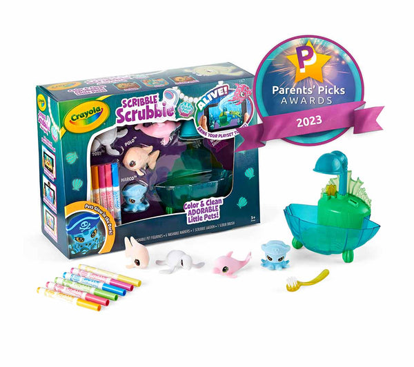 Crayola: Scribble Scrubbie  Ocean Lagoon Tub - Ages 3+