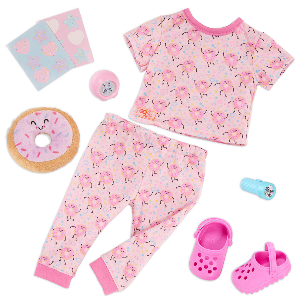 OG: 18" Doll Outfit Deluxe: Dreaming of Donuts - Ages 3+