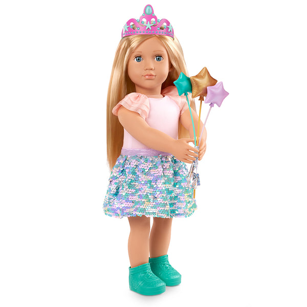 Our Generation 18" Doll Outfit -Sequin Surprise™ - Leotard and Skirt