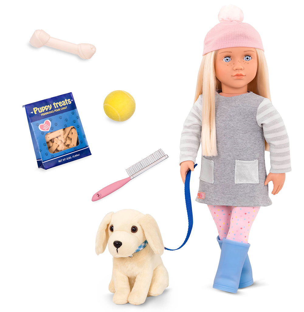 18" Doll: OG Pet Collection - Meagan - Ages 3+