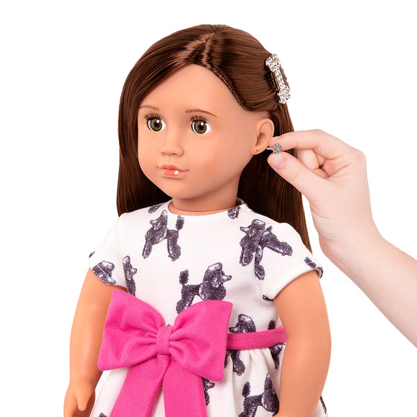 Nancy: 18" Doll with Jewelry - Ages 3+