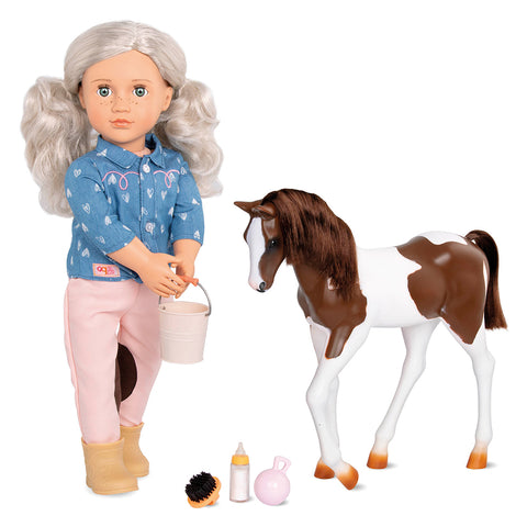 OG: 18" Doll and Foal - Yanira - Ages 3+