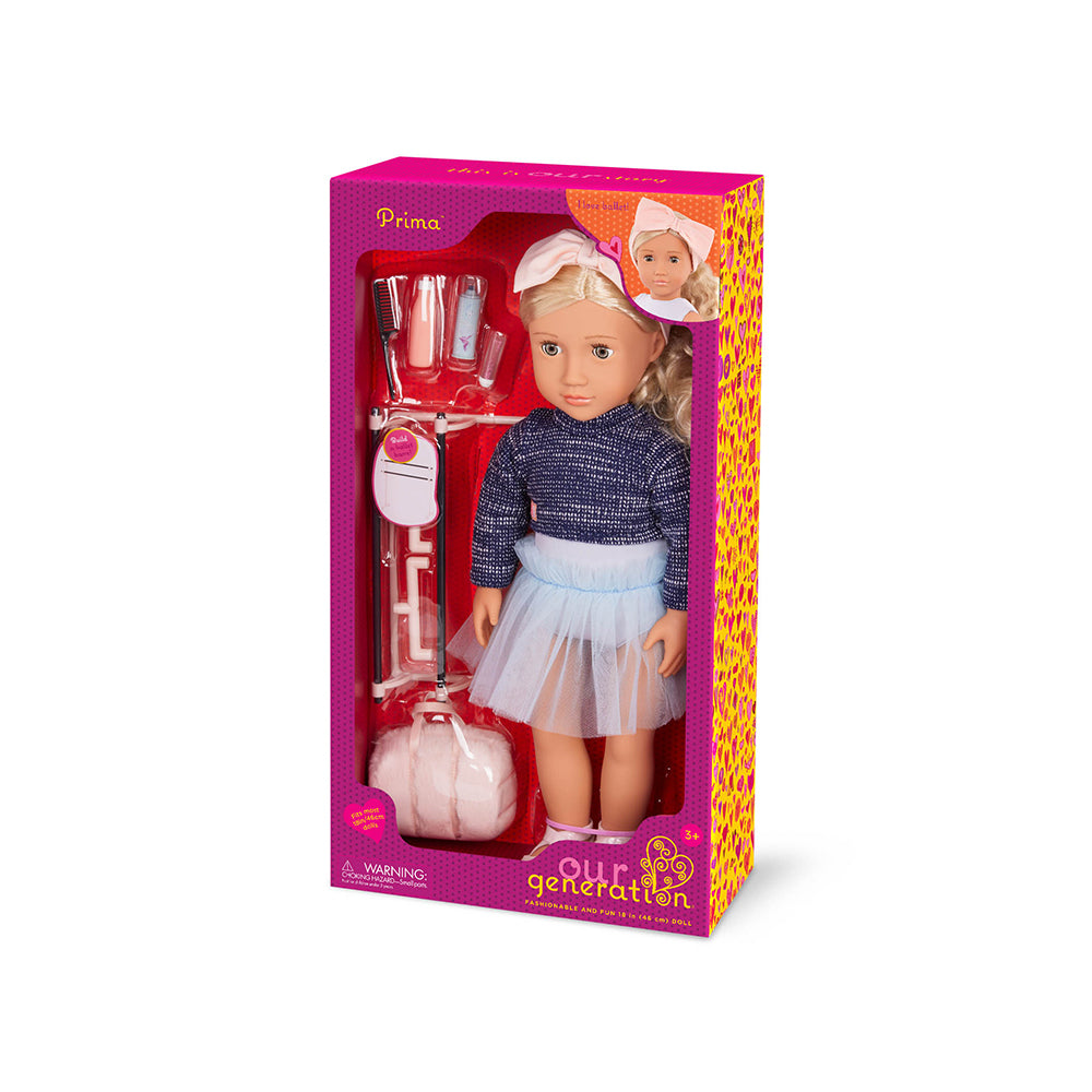 OG: 18" Doll Deluxe: Prima the Ballerina - Ages 3+