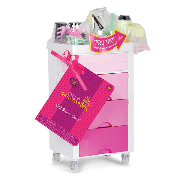 Our Generation  - Salon Cart for 18" Doll