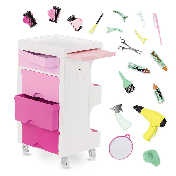 Our Generation  - Salon Cart for 18" Doll
