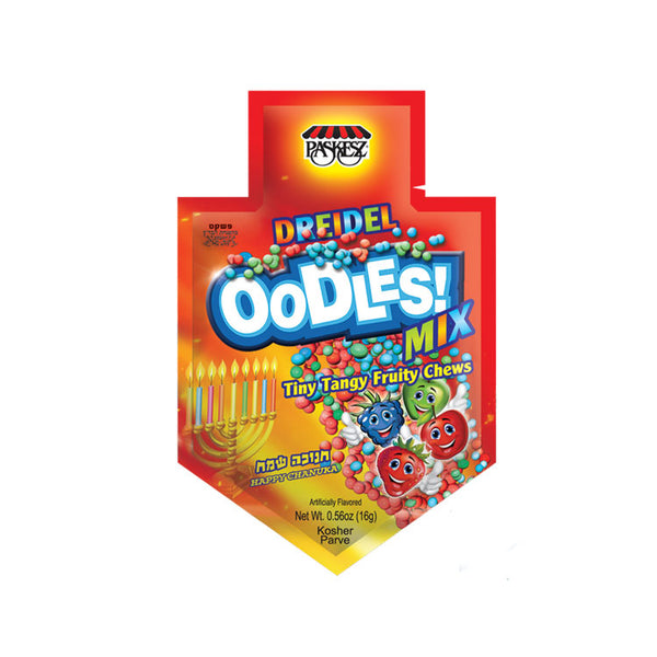 Oodles Dreidel Mixed Fruit Candy