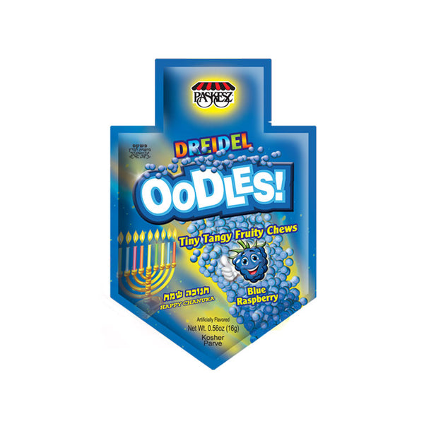 Oodles Dreidel Blue Raspberry Candy