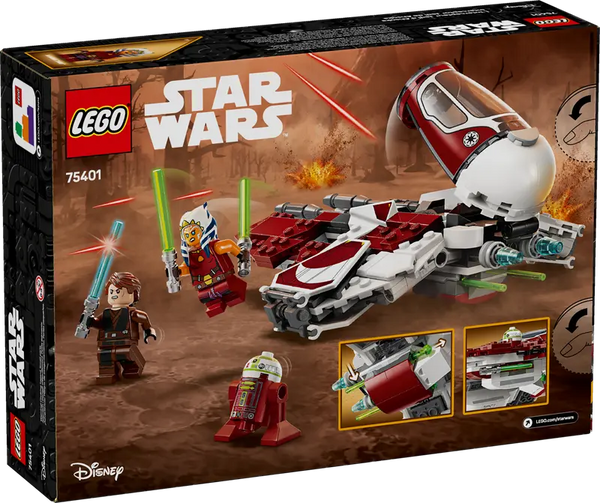 Lego: Star Wars Ahsoka's Jedi Interceptor - Ages 8+