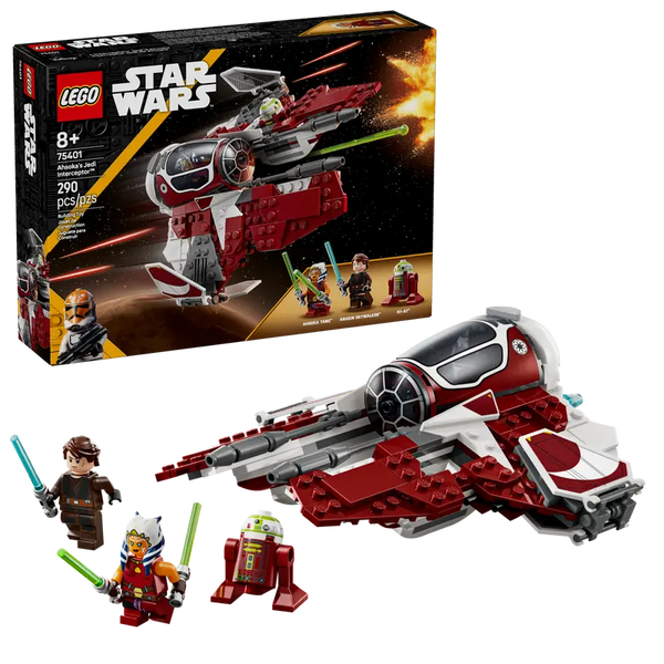 Lego: Star Wars Ahsoka's Jedi Interceptor - Ages 8+