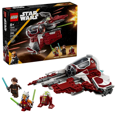 Lego: Star Wars Ahsoka's Jedi Interceptor - Ages 8+