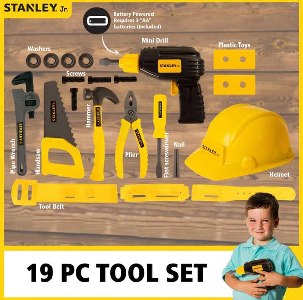 19 Piece Tool Set - Ages 3+