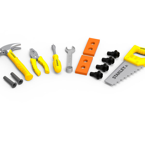 Stanley Jr: Tool Box Set 18 Pieces - Ages 3+