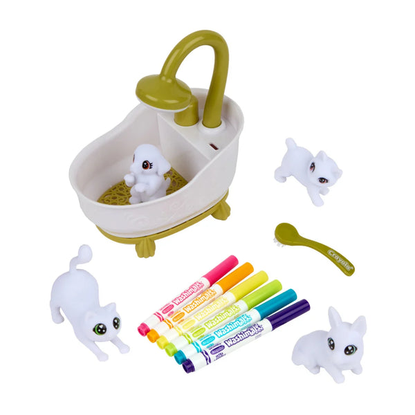 Crayola: Scribble Scrubbie Pets Glam Kitties - Ages 3+