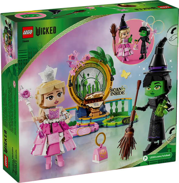 Lego: Wicked Elphaba & Glinda Figures - Age 10+