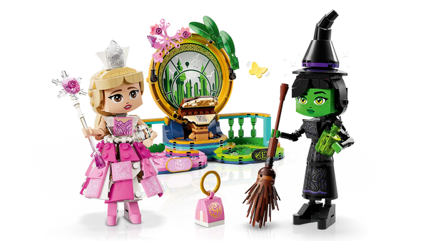 Lego: Wicked Elphaba & Glinda Figures - Age 10+