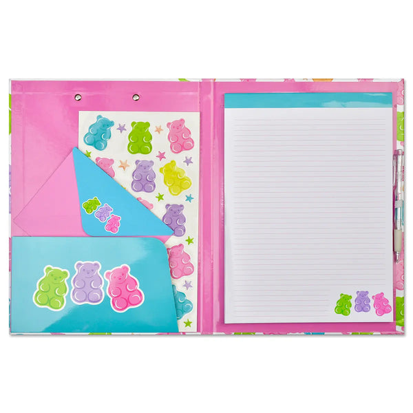 Yummy Gummy Clipboard  & Stationery Set  - Iscream